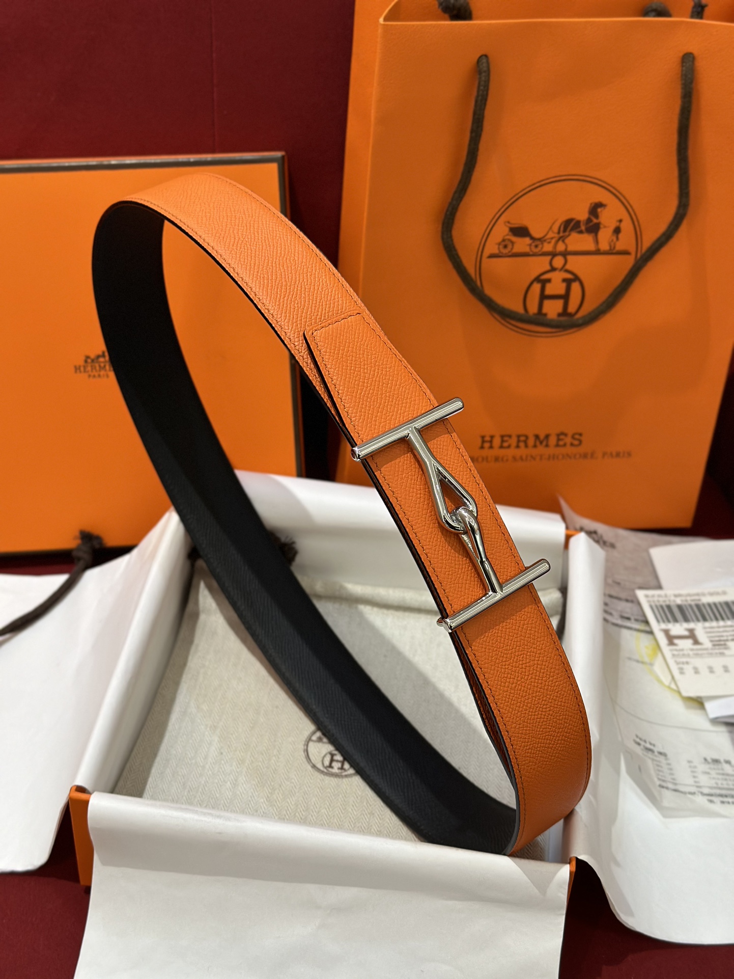 에르메스 Hermes Jumbo 벨트 32mm 38mm