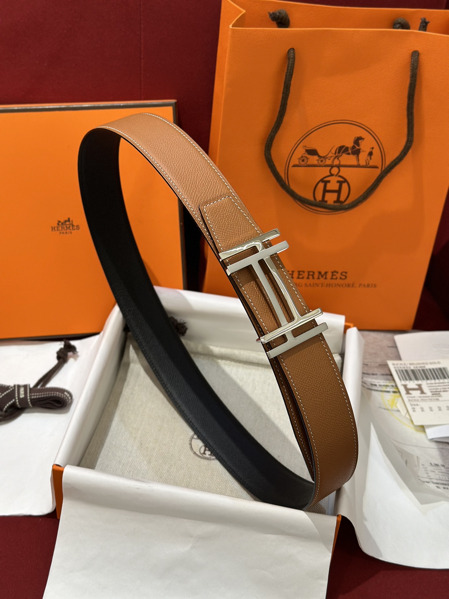 에르메스 Hermes Au Carre 벨트 32mm 38mm