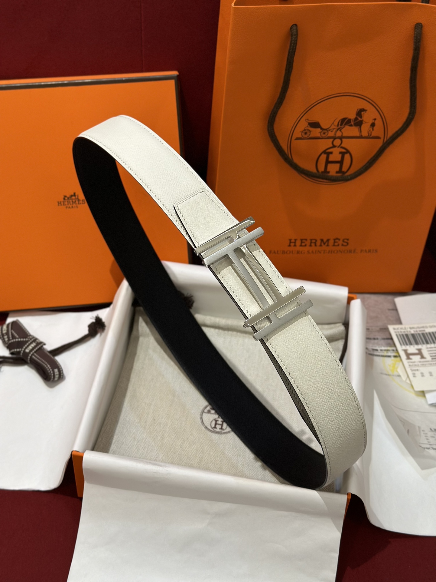 에르메스 Hermes Au Carre 벨트 32mm 38mm