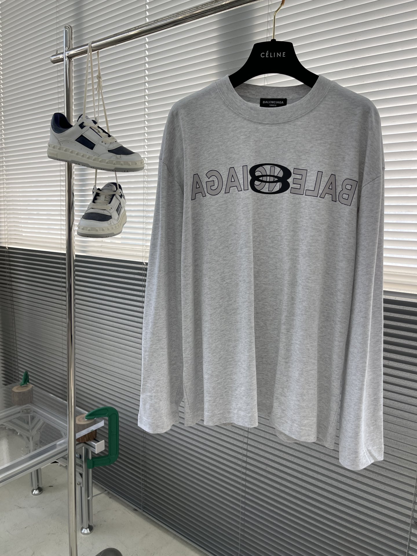 발렌시아가 Balenciaga 긴팔 티셔츠