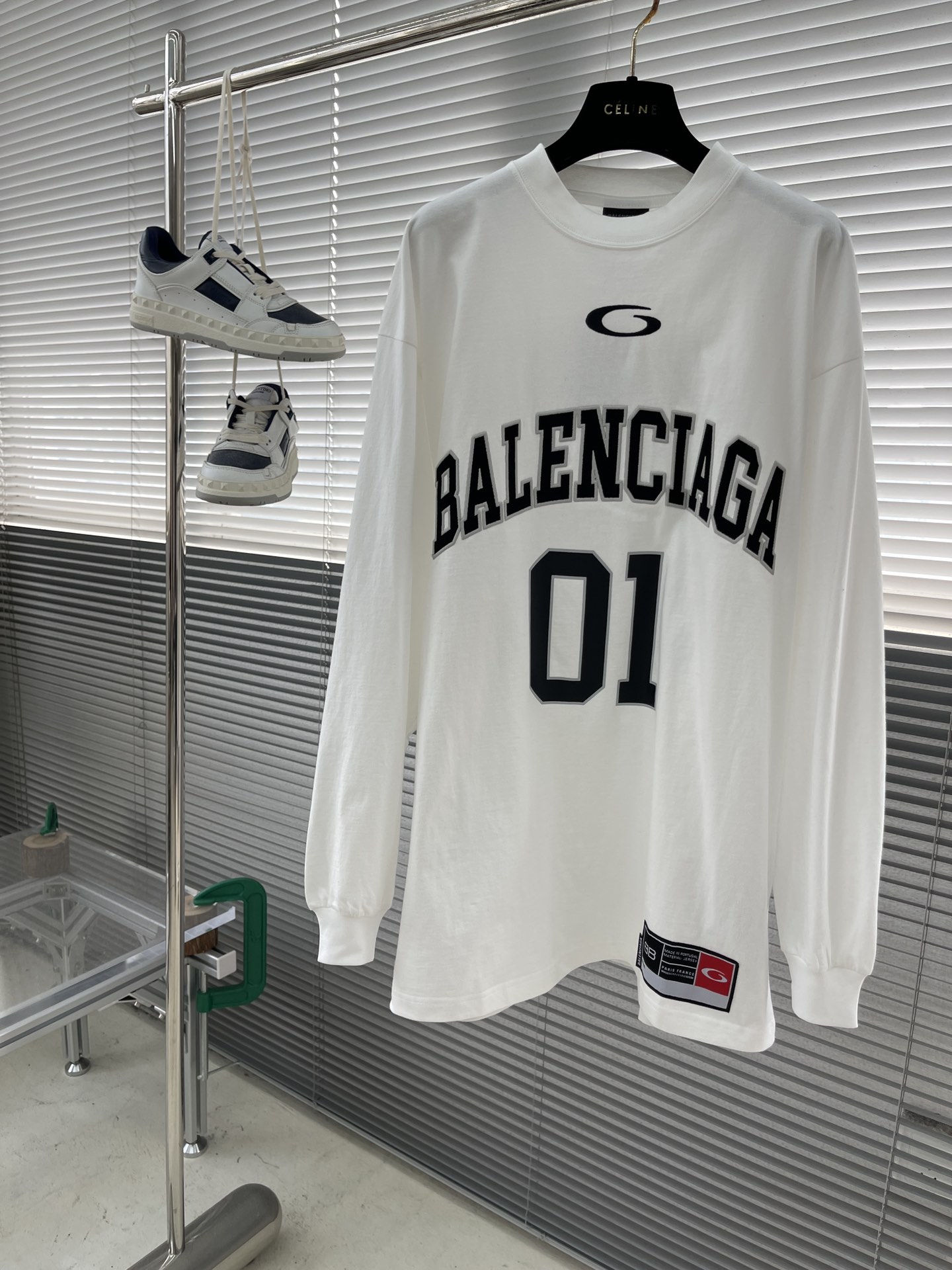 발렌시아가 Balenciaga 긴팔 티셔츠