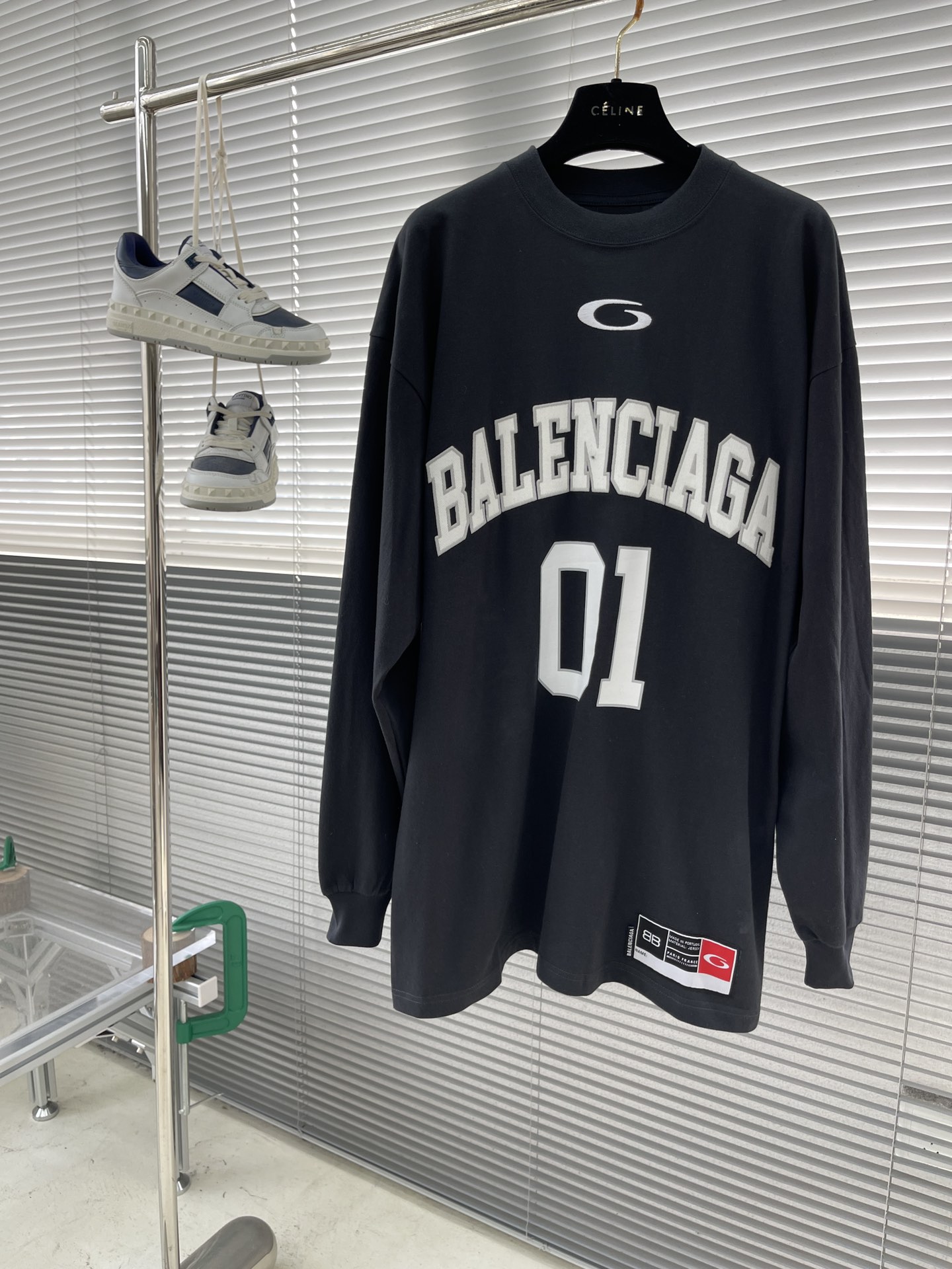 발렌시아가 Balenciaga 긴팔 티셔츠