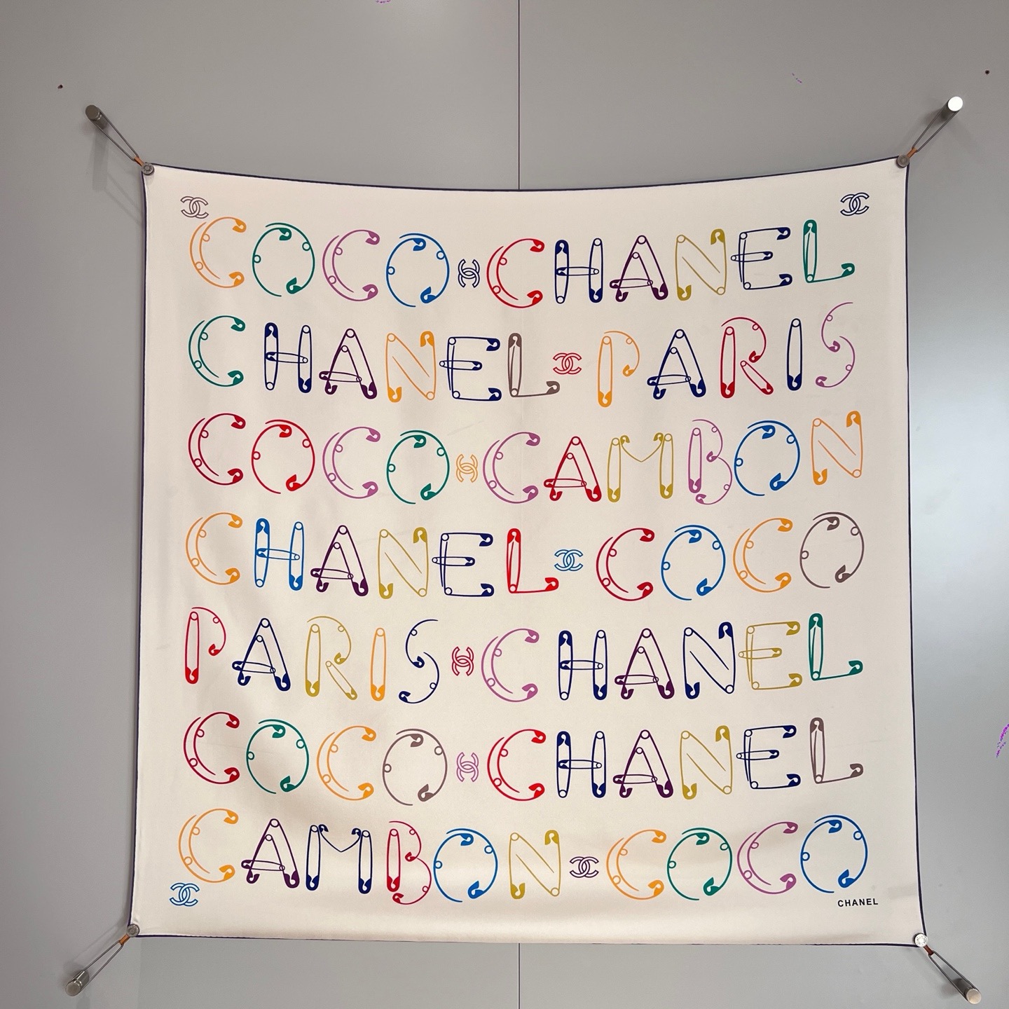 샤넬 CHANEL 스카프 180×30CM