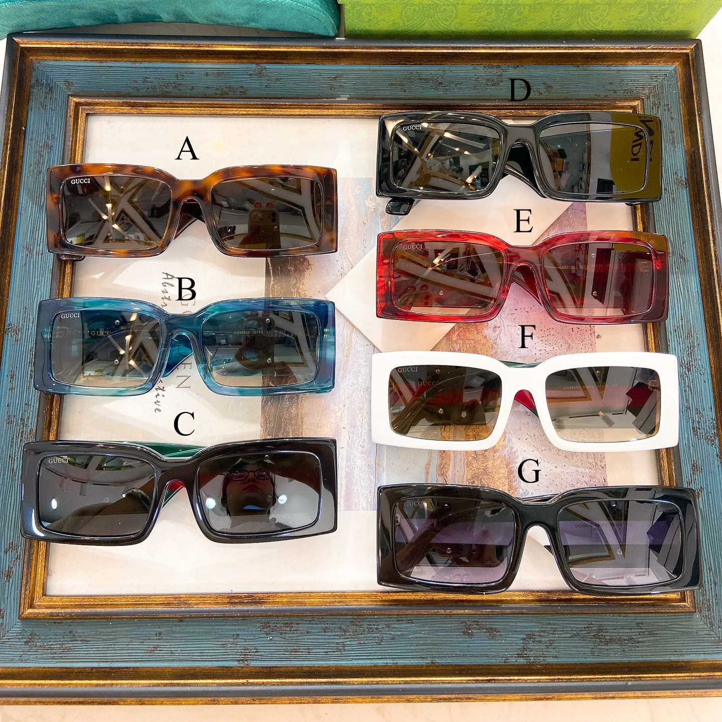 구찌 Gucci GG5993S 55口19-145