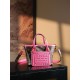 【GR】루이비통 Louis Vuitton M12106 Neverfull Bandouliere Inside Out BB Monogram Rose Pondichery