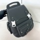 디올 Dior Gallop Maxi Gallop Backpack Black Grained Calfskin