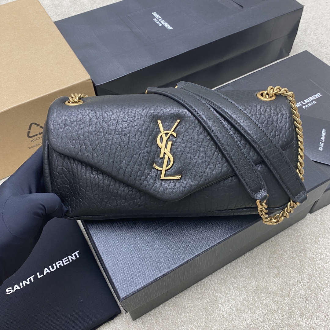 생로랑 Saint laurent/YSL 734153 Calypso Black 26CM
