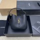 생로랑 Saint laurent/YSL 809461 Le 5 À 7 Supple Baby In Grained Leather Black 15cm