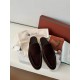로로 피아나 Loro Piana Babouche Walk Loafers Suede FAM3488