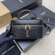 생로랑 Saint laurent/YSL 766731 Gaby Vanity Bag in Lambskin Black