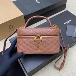 생로랑 Saint laurent/YSL 766731 Gaby Vanity Bag in Lambskin Barely Pink