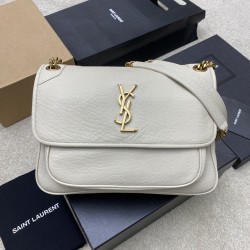 생로랑 Saint laurent/YSL 633178 Oversized Niki In Grained Lambskin White