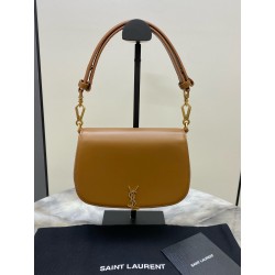 생로랑 Saint laurent/YSL 800846 Voltaire Top Handle Bag in Box DK Toffee