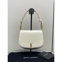 생로랑 Saint laurent/YSL 800846 Voltaire Top Handle Bag in Box Blanc Vintage