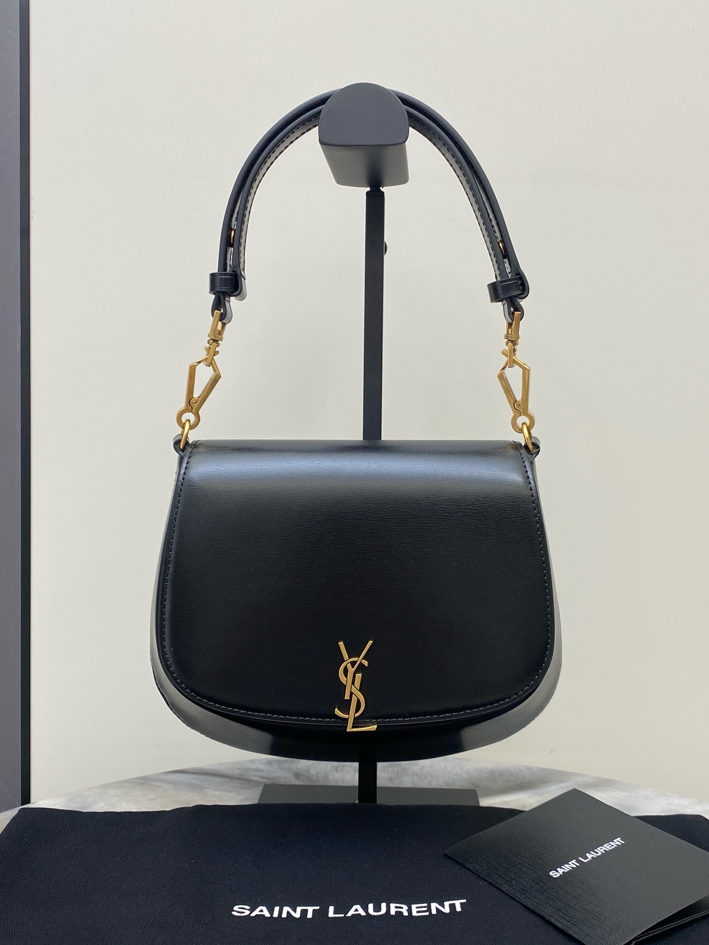 생로랑 Saint laurent/YSL 800846 Voltaire Top Handle Bag in Box Black