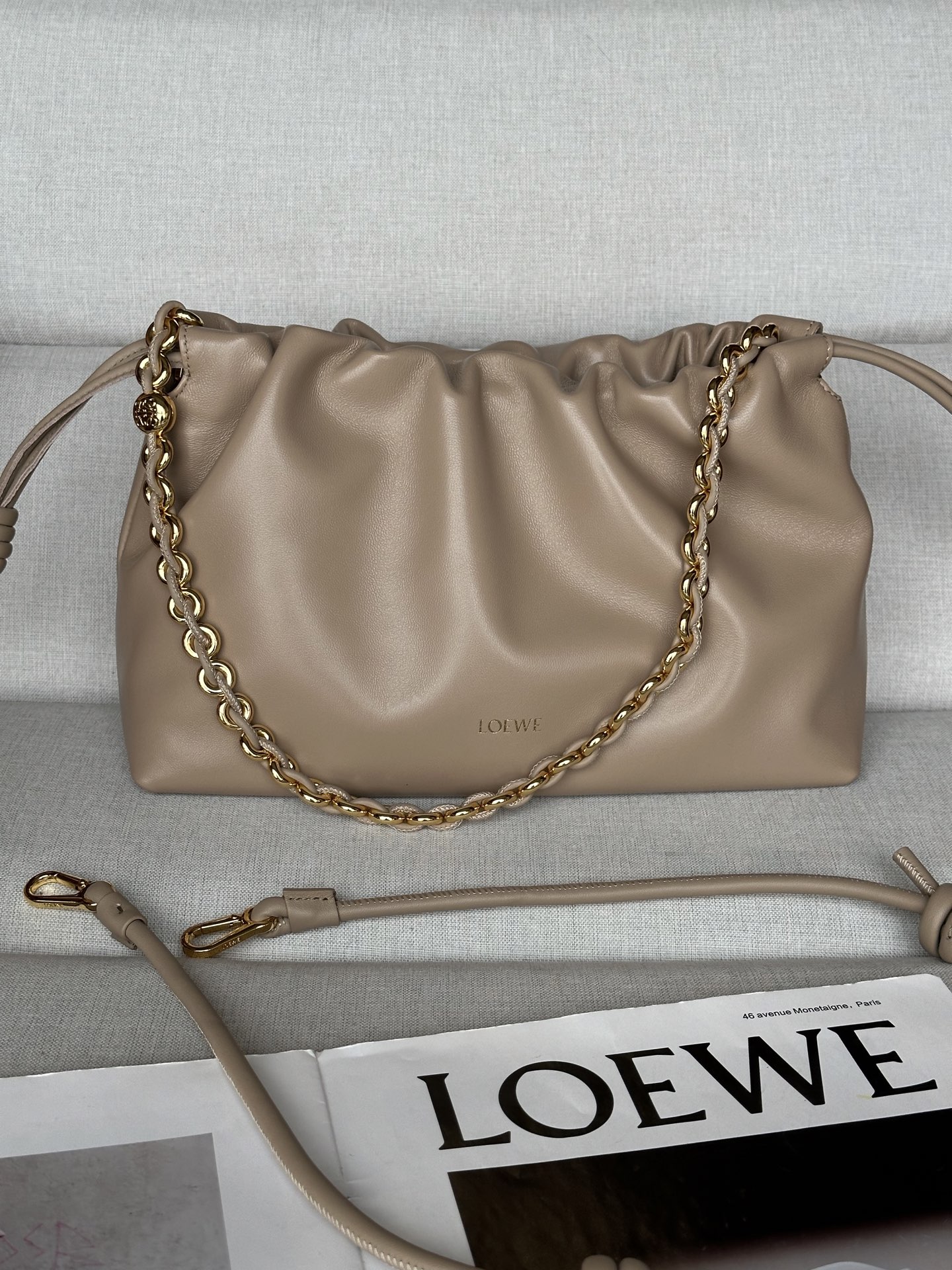 로에베 Loewe Flamenco Purse 1774 클러치 30cm