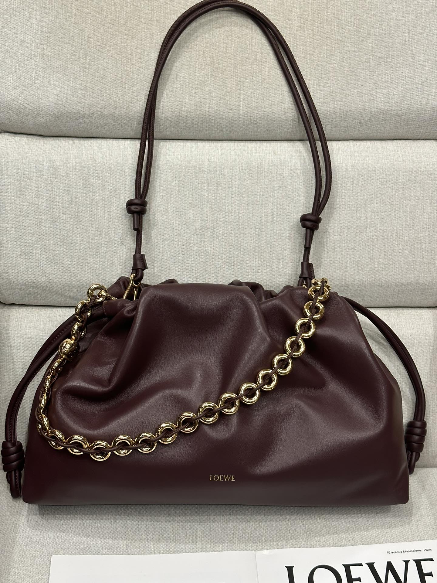 로에베 Loewe Flamenco Purse 1776 클러치 41cm