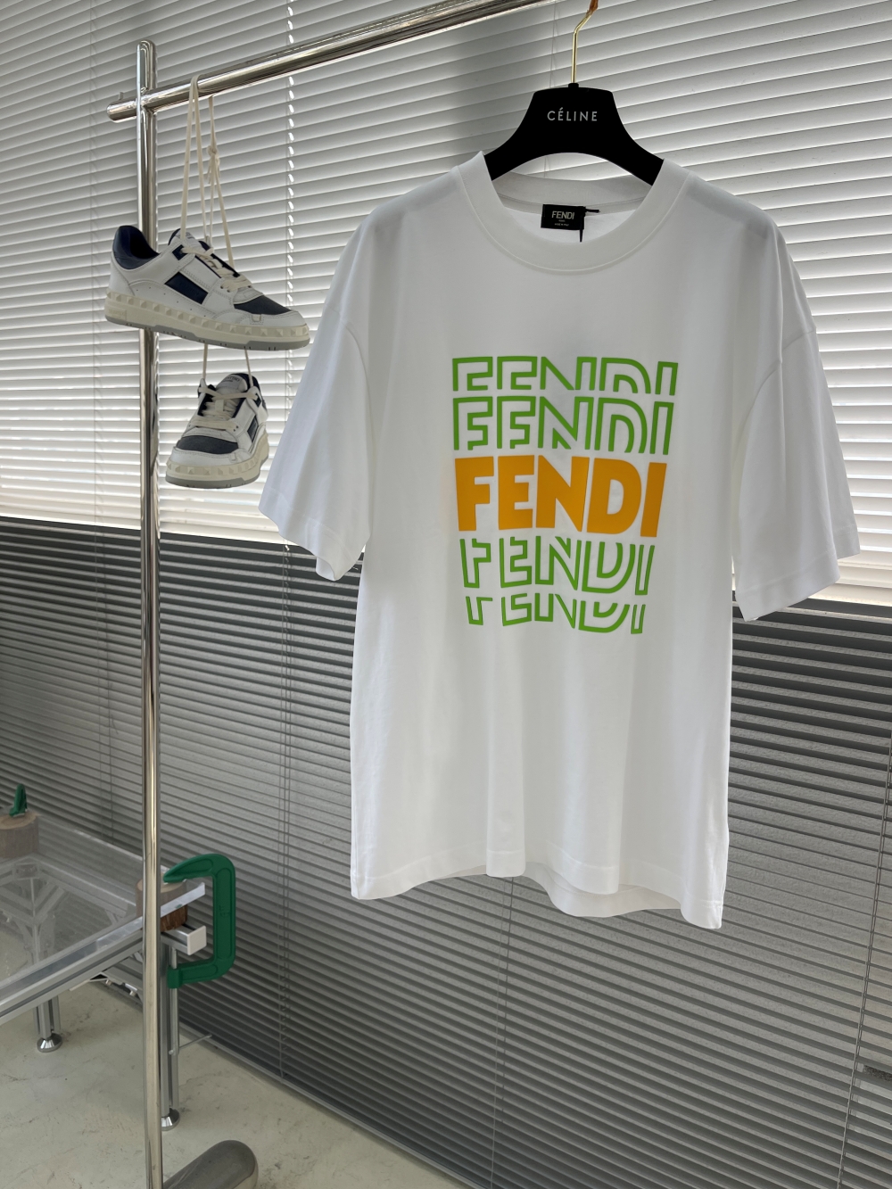 펜디 FENDI 반팔 티셔츠