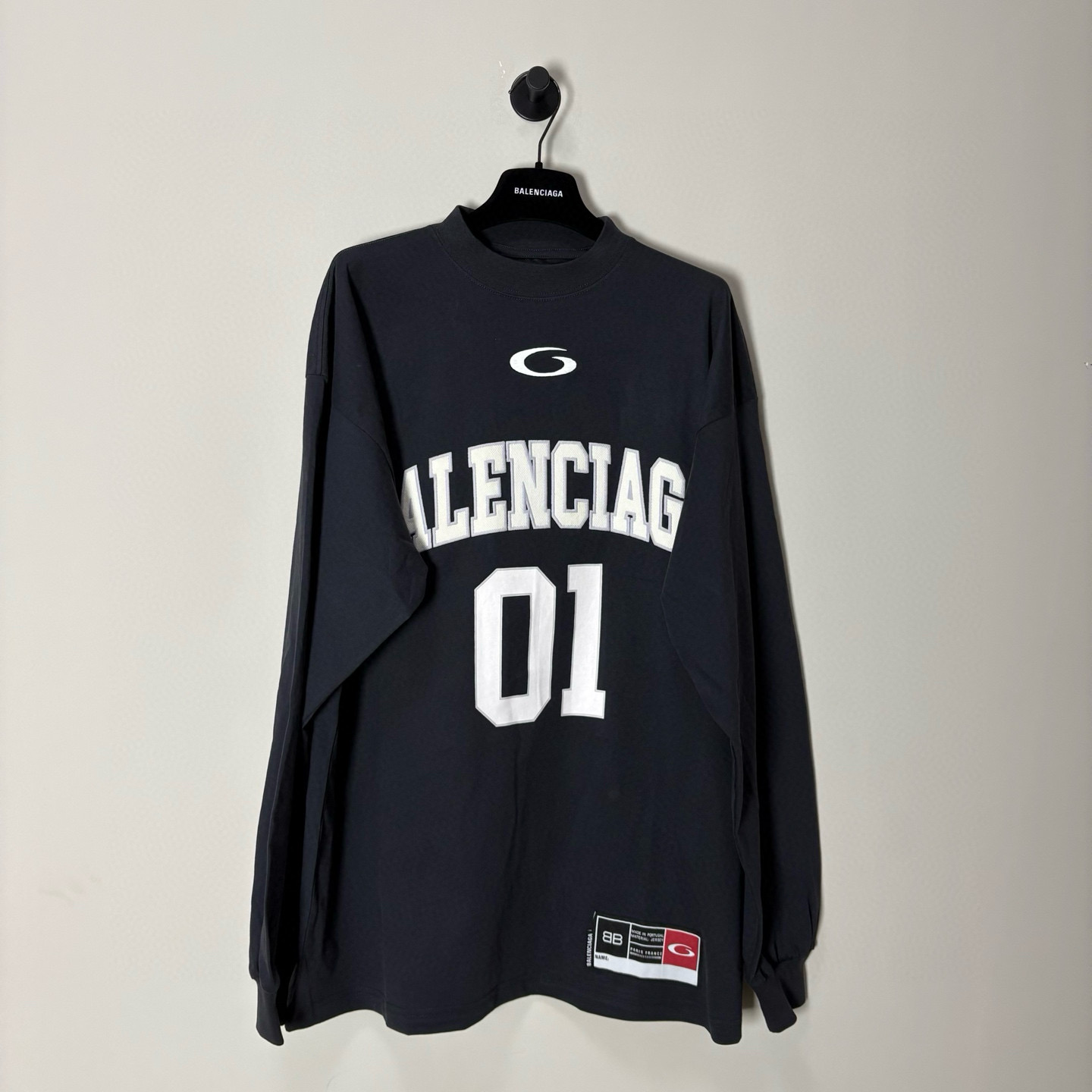 발렌시아가 Balenciaga 긴팔 티셔츠