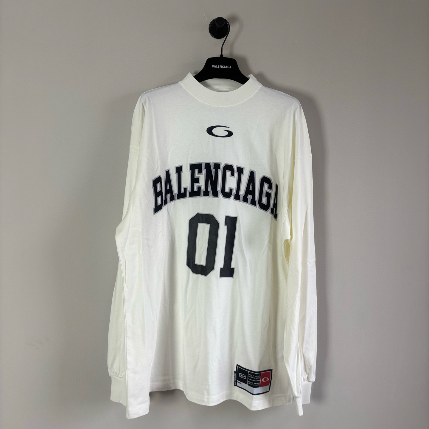 발렌시아가 Balenciaga 긴팔 티셔츠