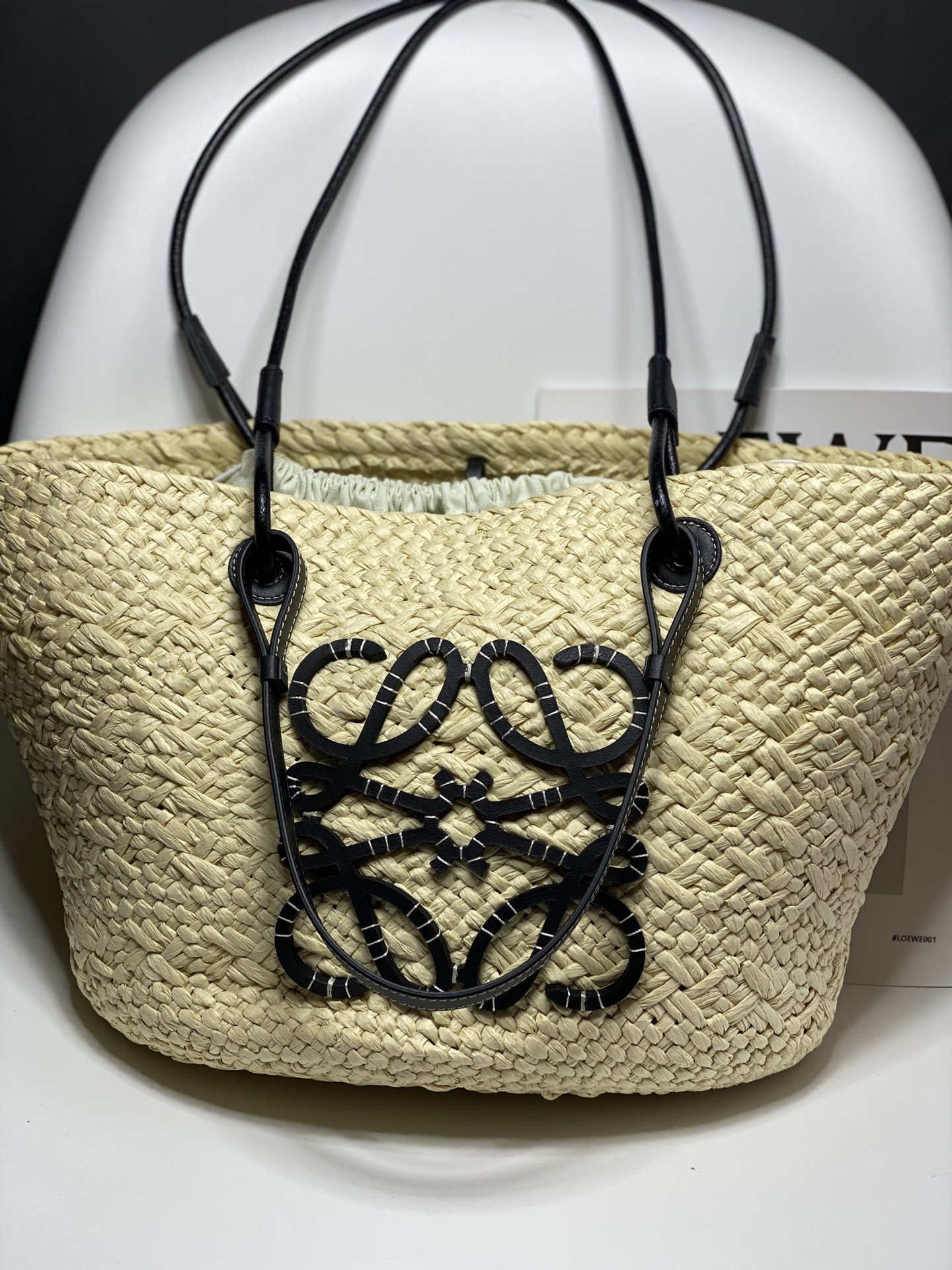 로에베 Loewe 008 Anagram Basket 토트 백 46cm