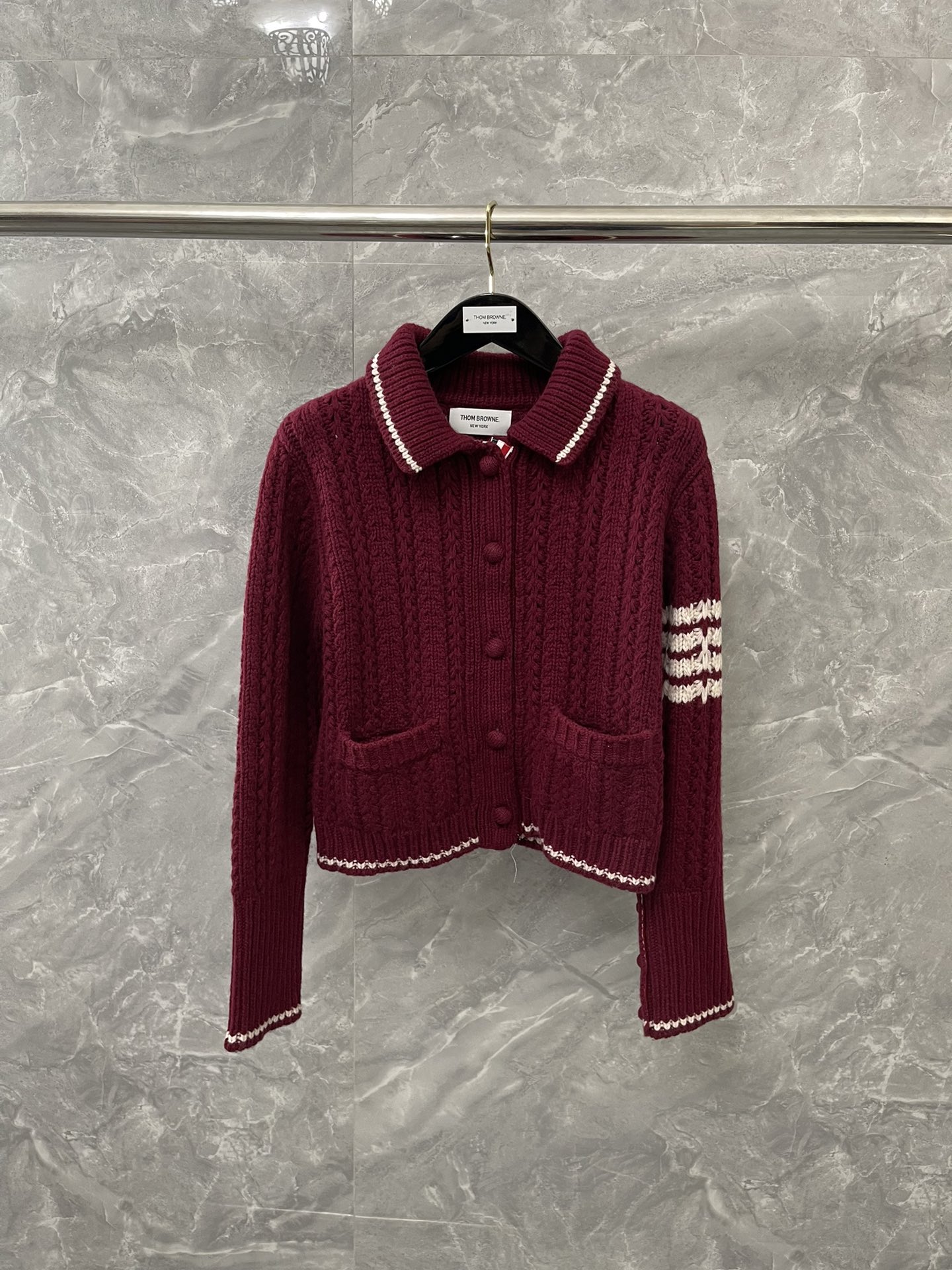 톰브라운 Thom Browne 가디건