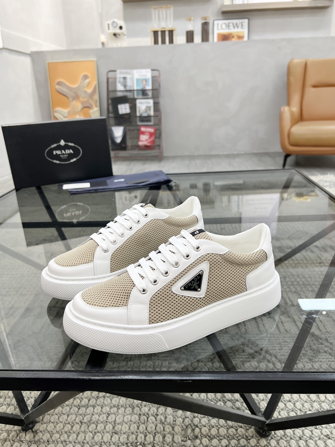 프라다 Prada 스니커즈