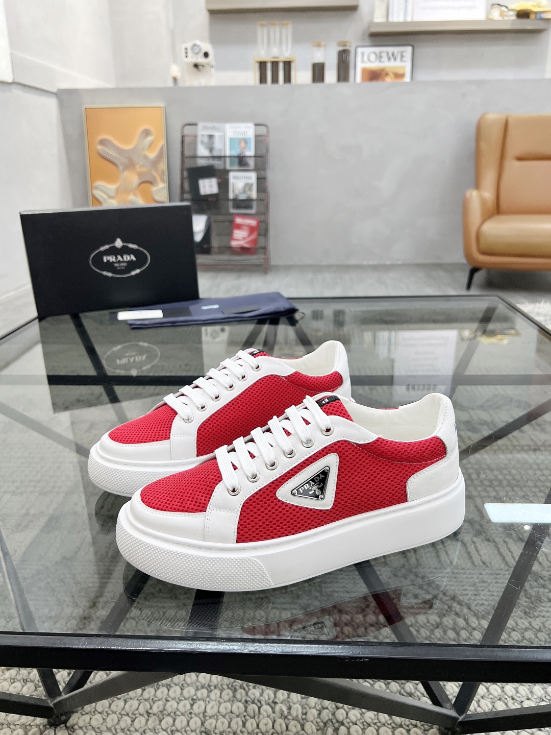 프라다 Prada 스니커즈