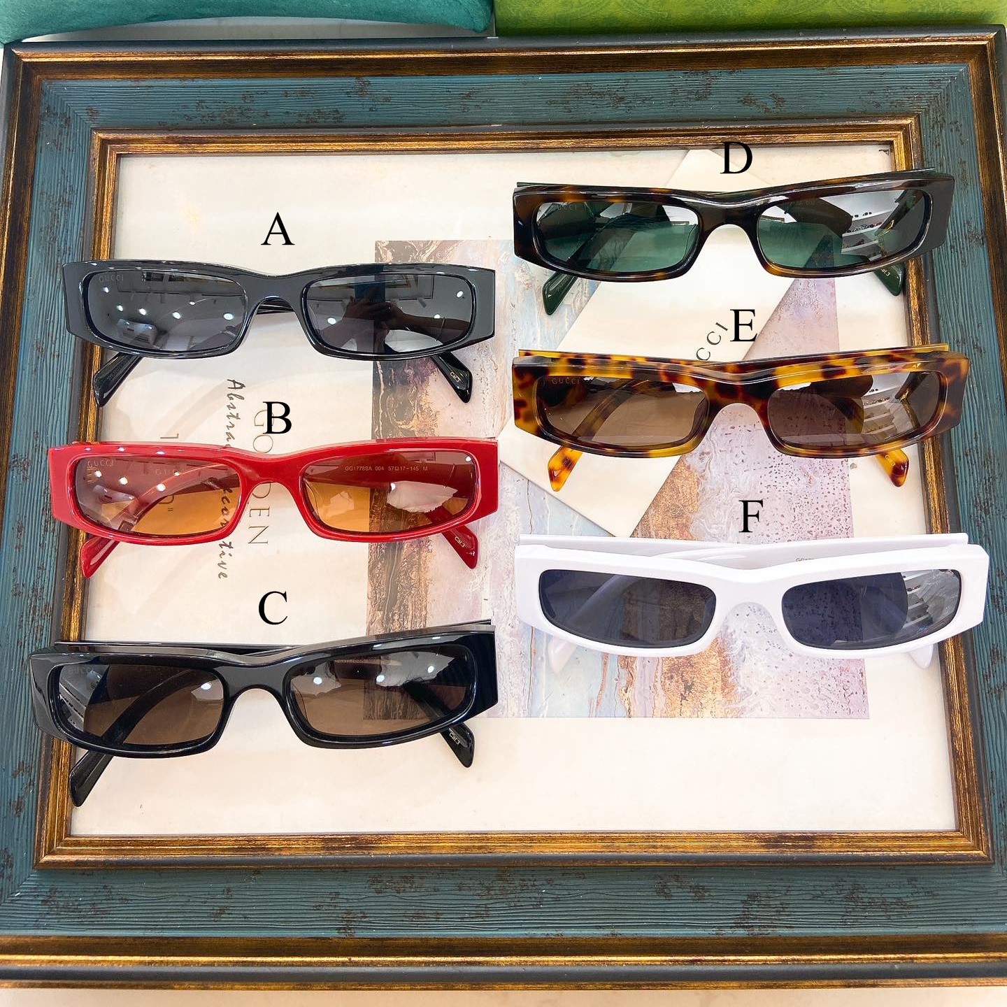 구찌 Gucci GG1778SA 57口17-145