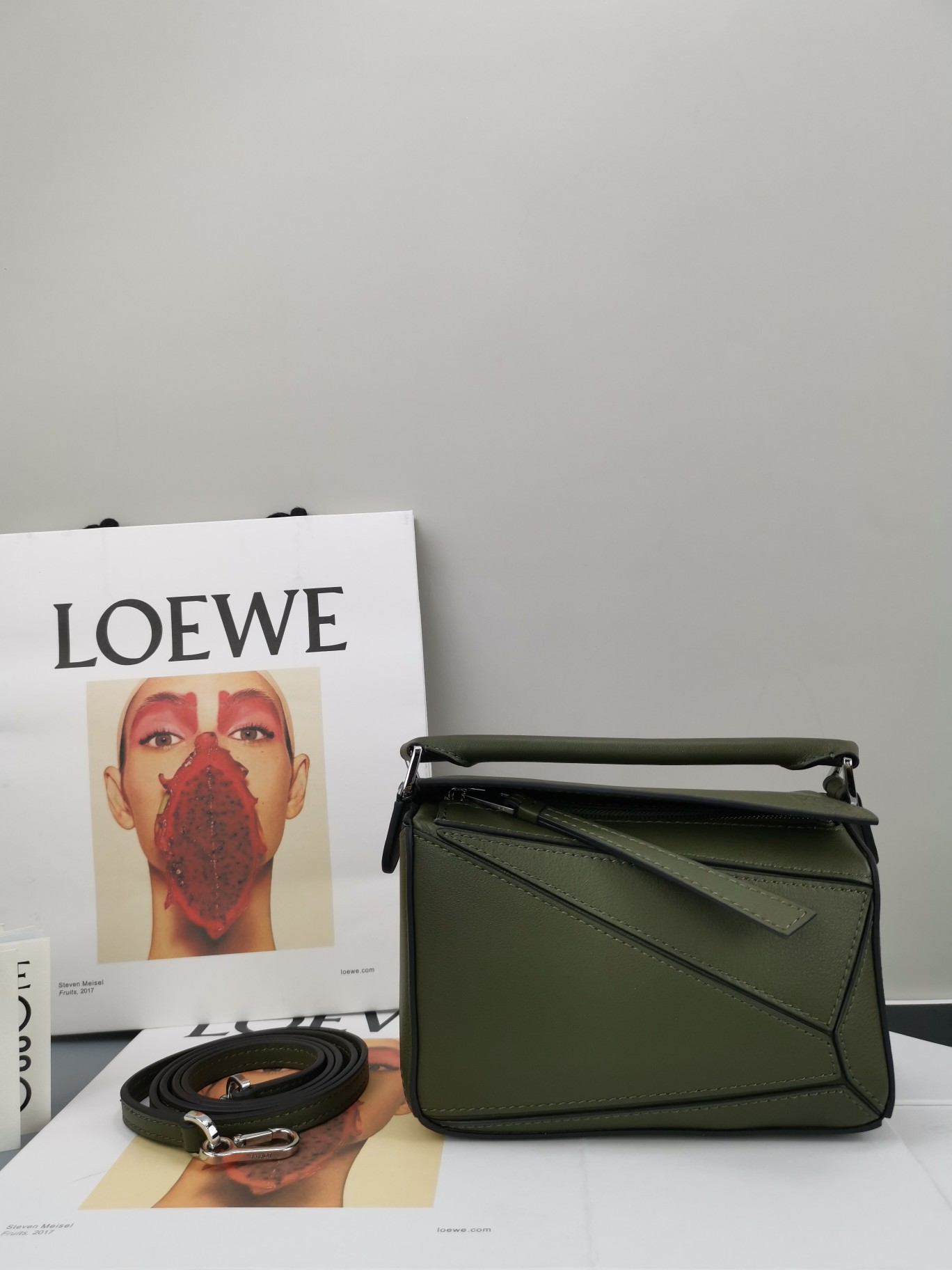 로에베 Loewe 3000 mini puzzle Bag 18cm