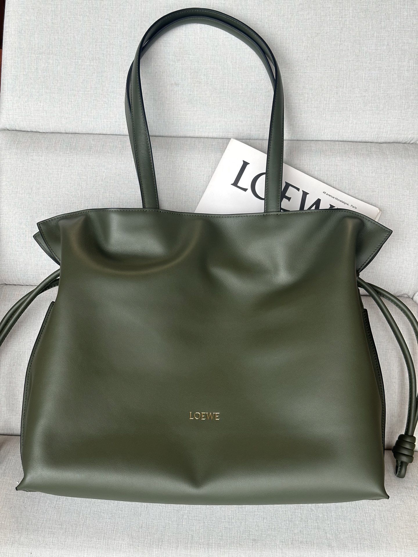 로에베 Loewe Flamenco 11049A  클러치 38cm
