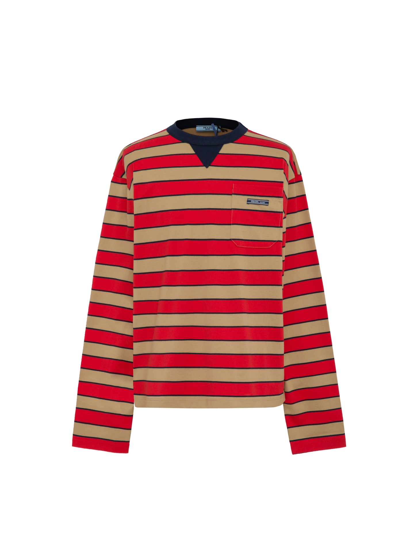 프라다 Prada 긴팔 티셔츠