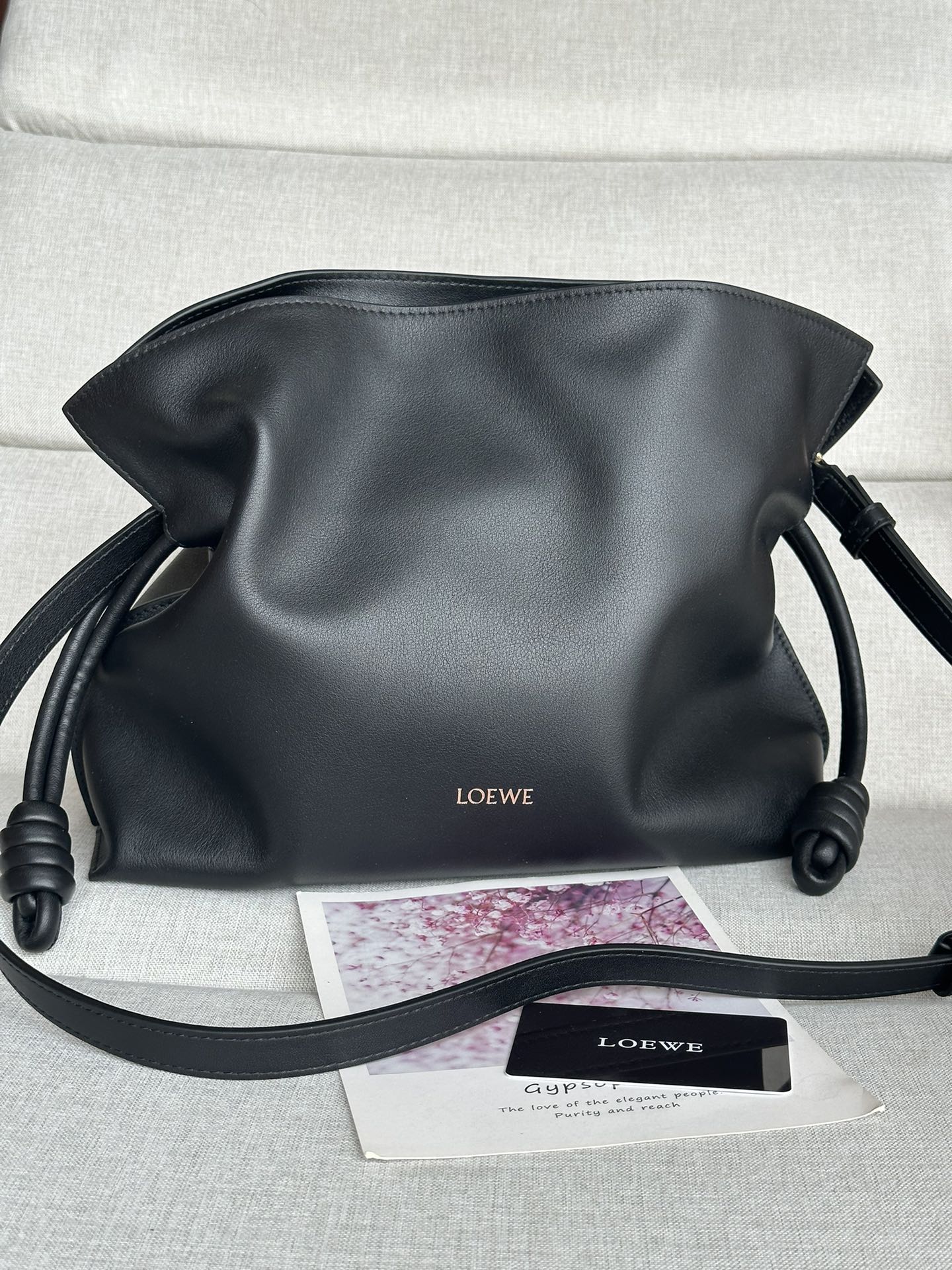 로에베 Loewe Flamenco 11050A 클러치 30cm