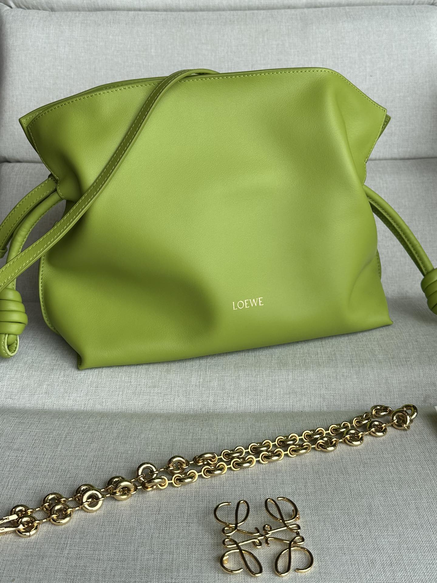 로에베 Loewe Flamenco 11050A 클러치 30cm