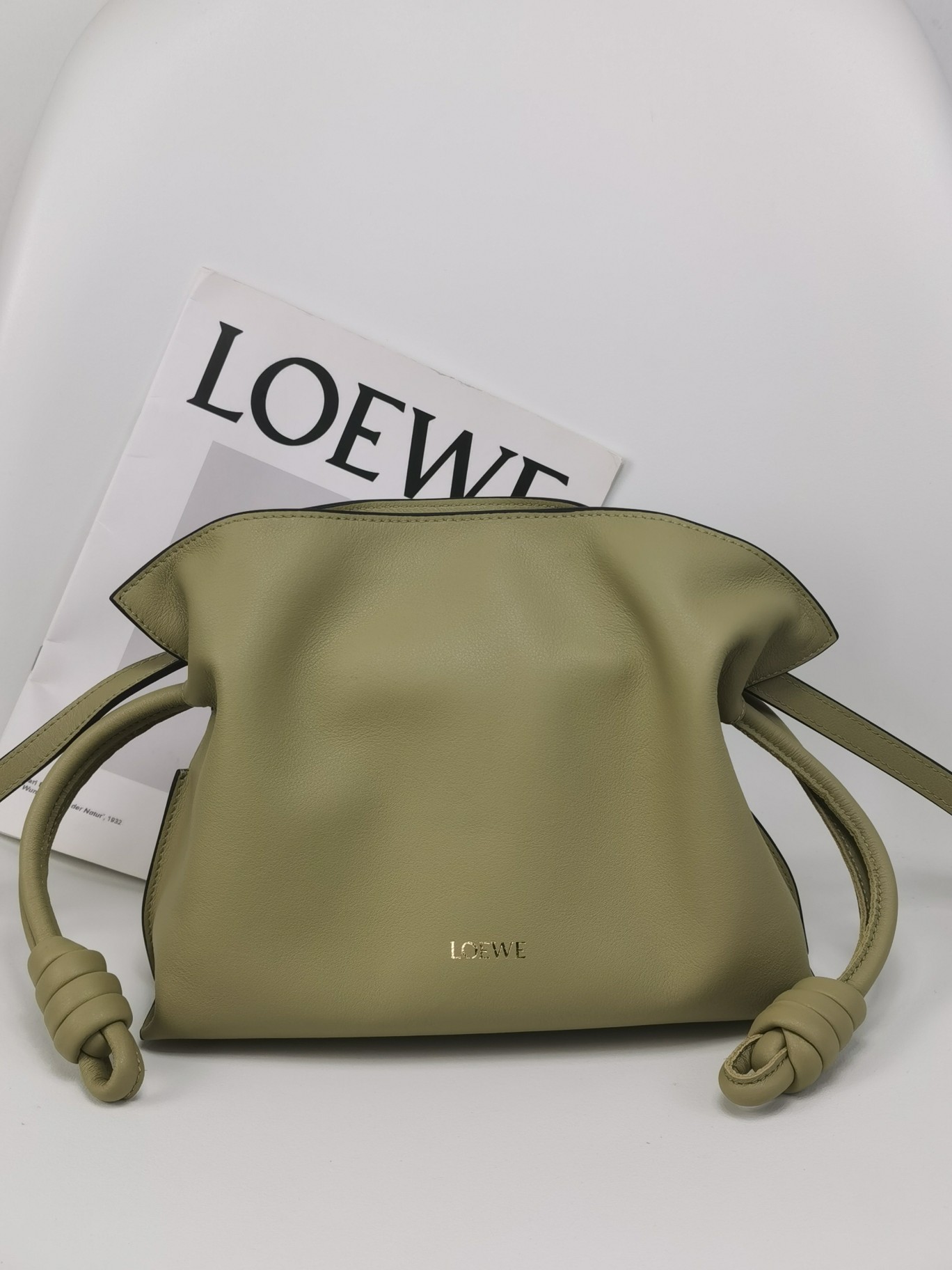 로에베 Loewe Flamenco 11050S 클러치 23.9cm