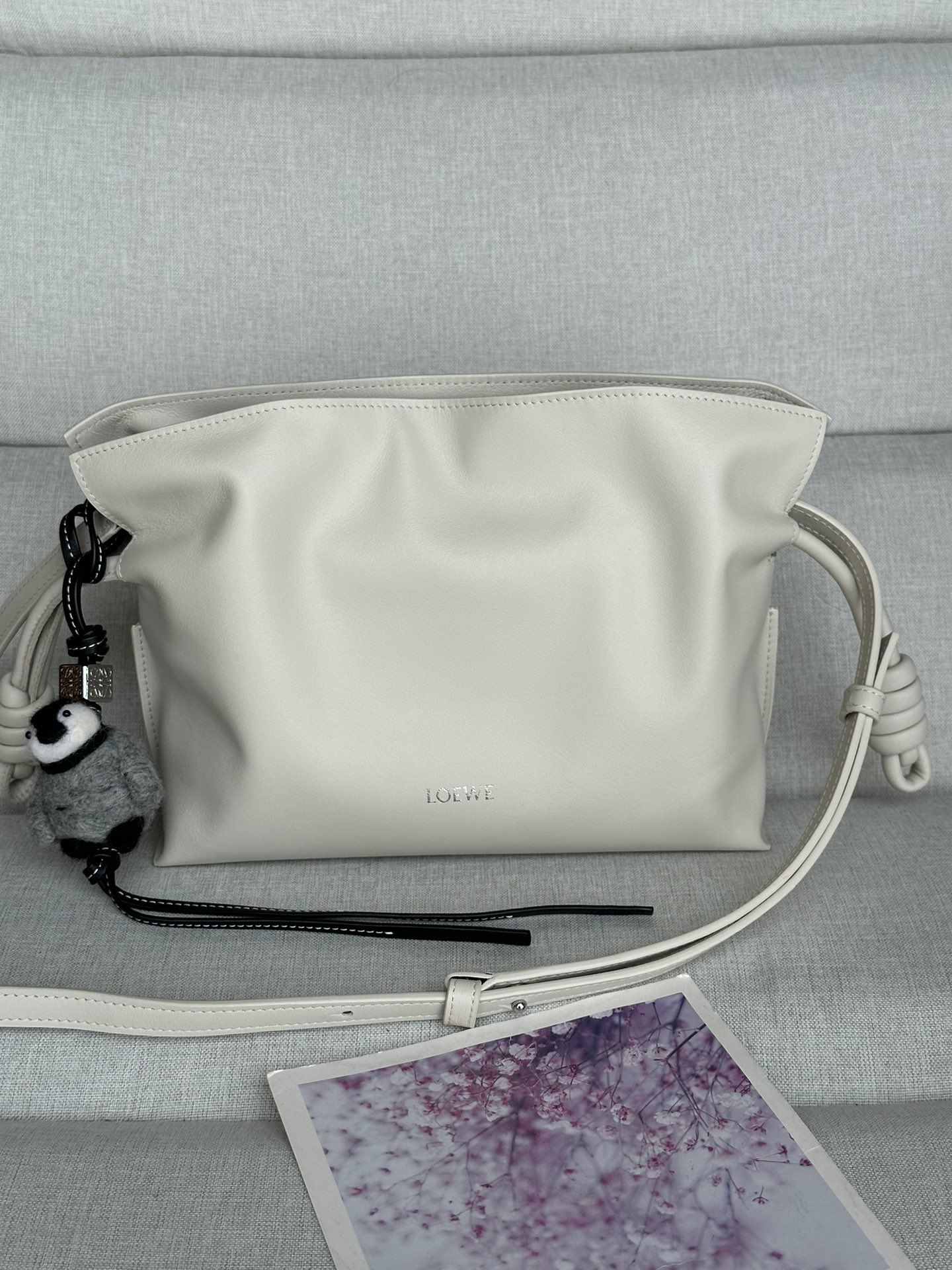 로에베 Loewe Flamenco 11050S 클러치 23.9cm