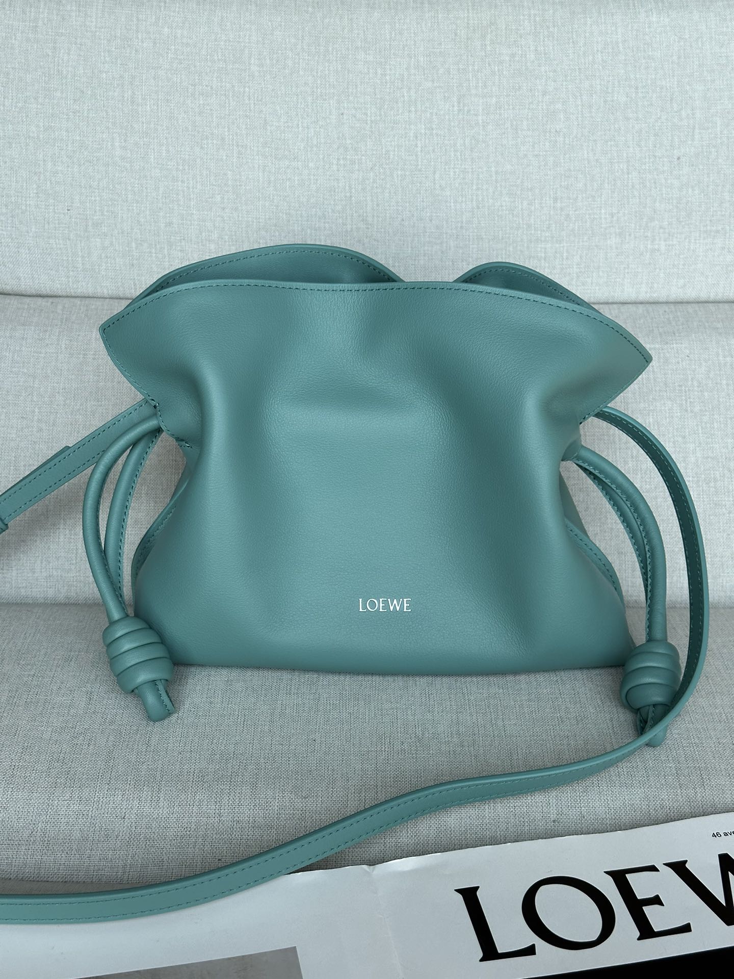 로에베 Loewe Flamenco 11050S 클러치 23.9cm