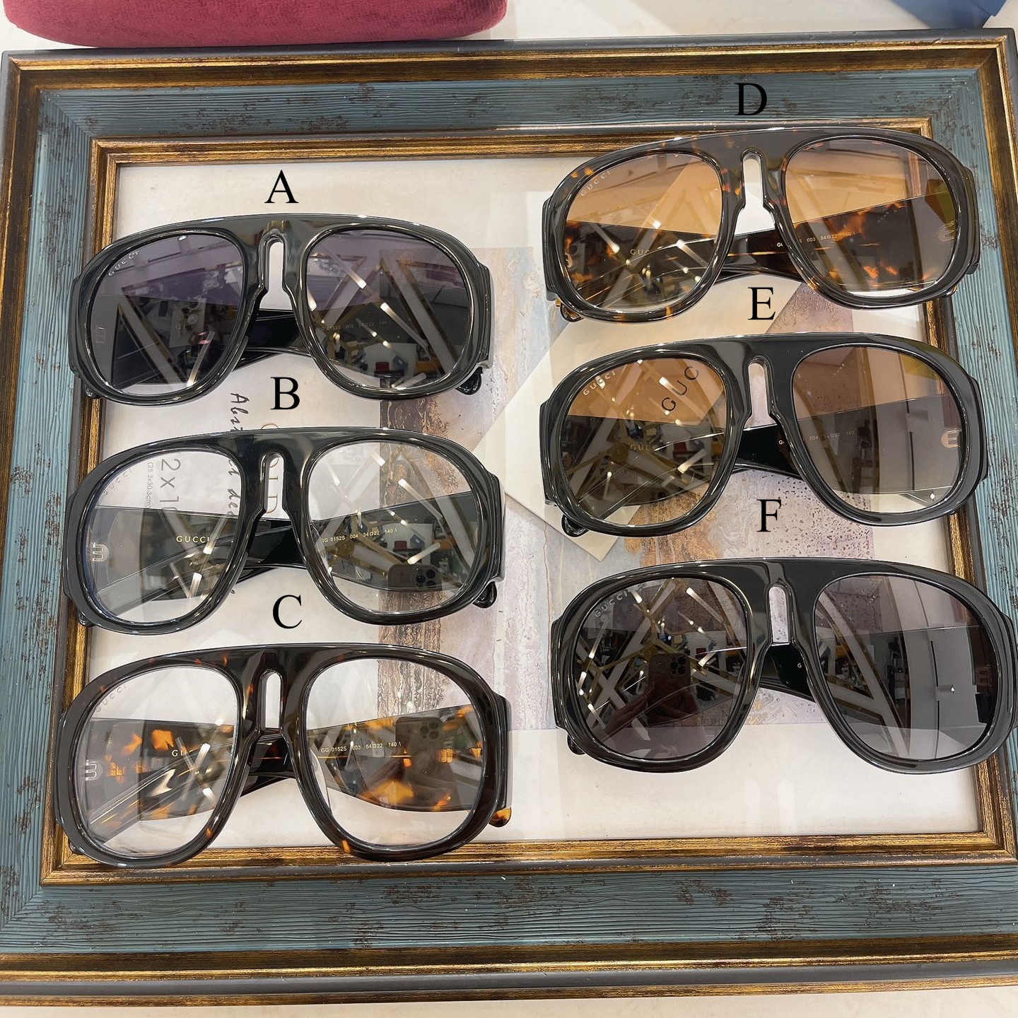 구찌 Gucci GG 0152S 54口22-140