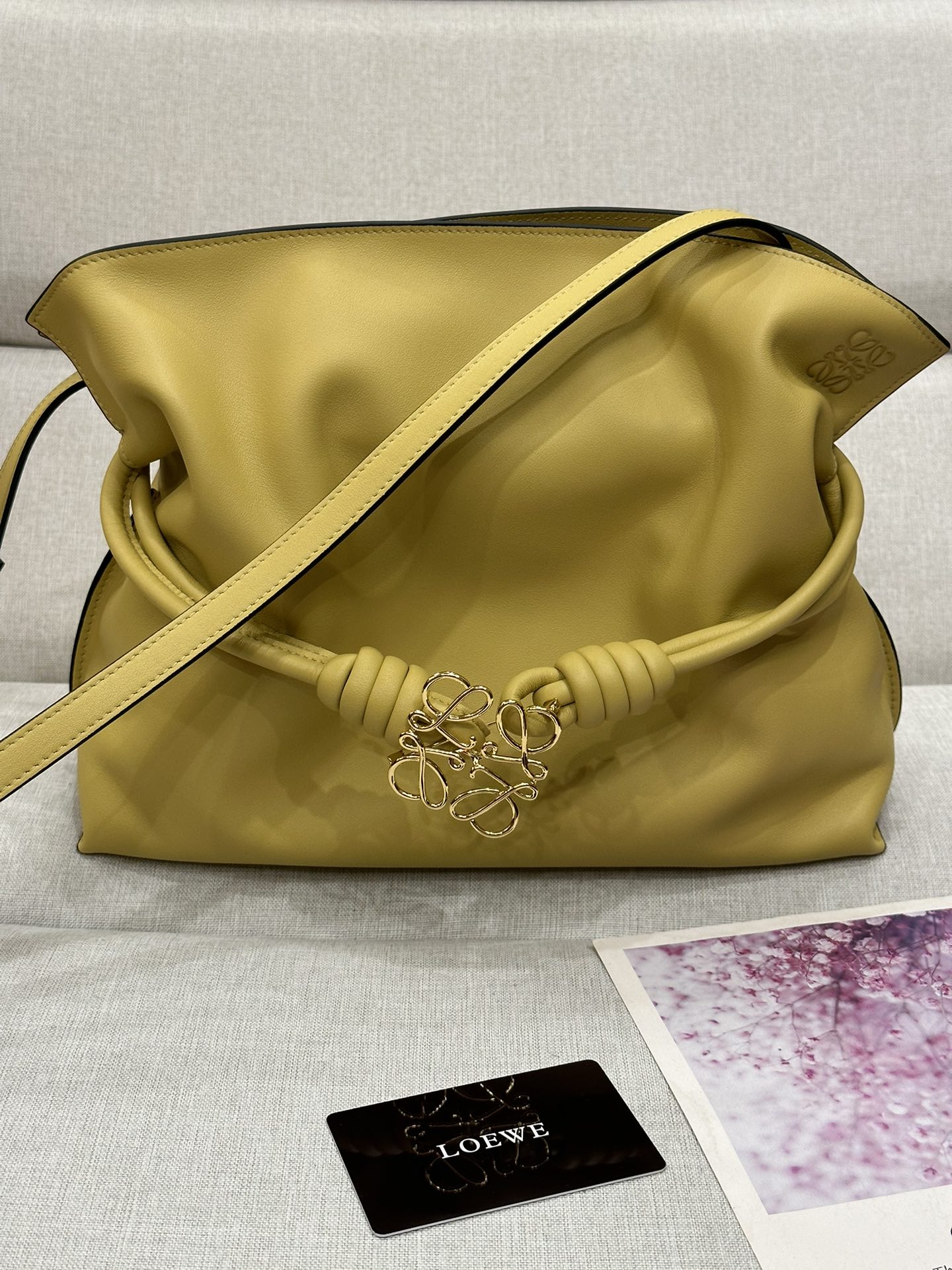 로에베 Loewe Flamenco 11046A 클러치 30cm