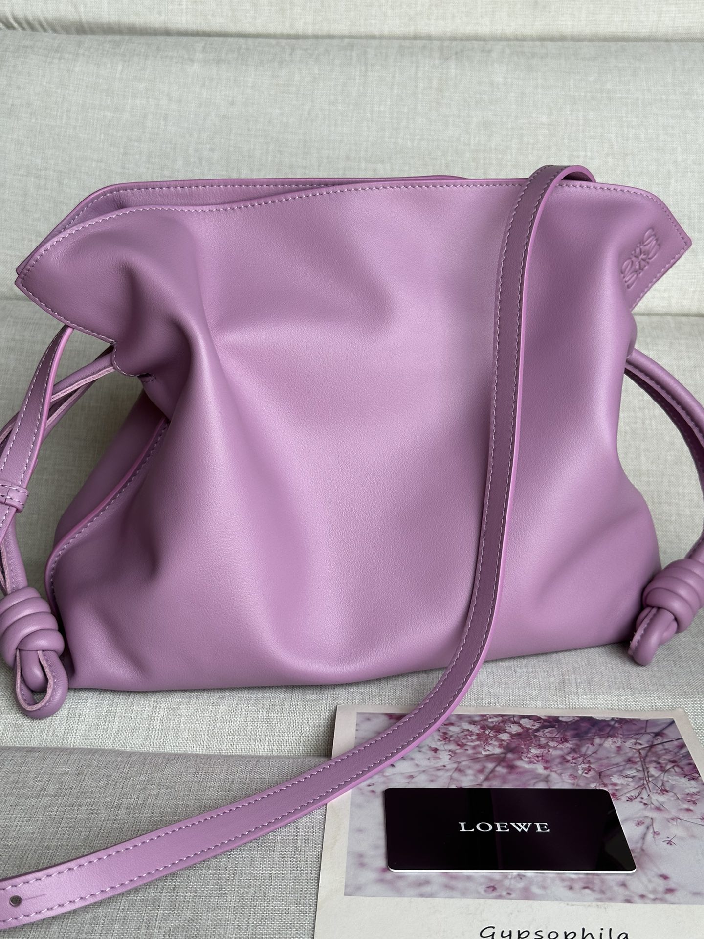 로에베 Loewe Flamenco 11046A 클러치 30cm