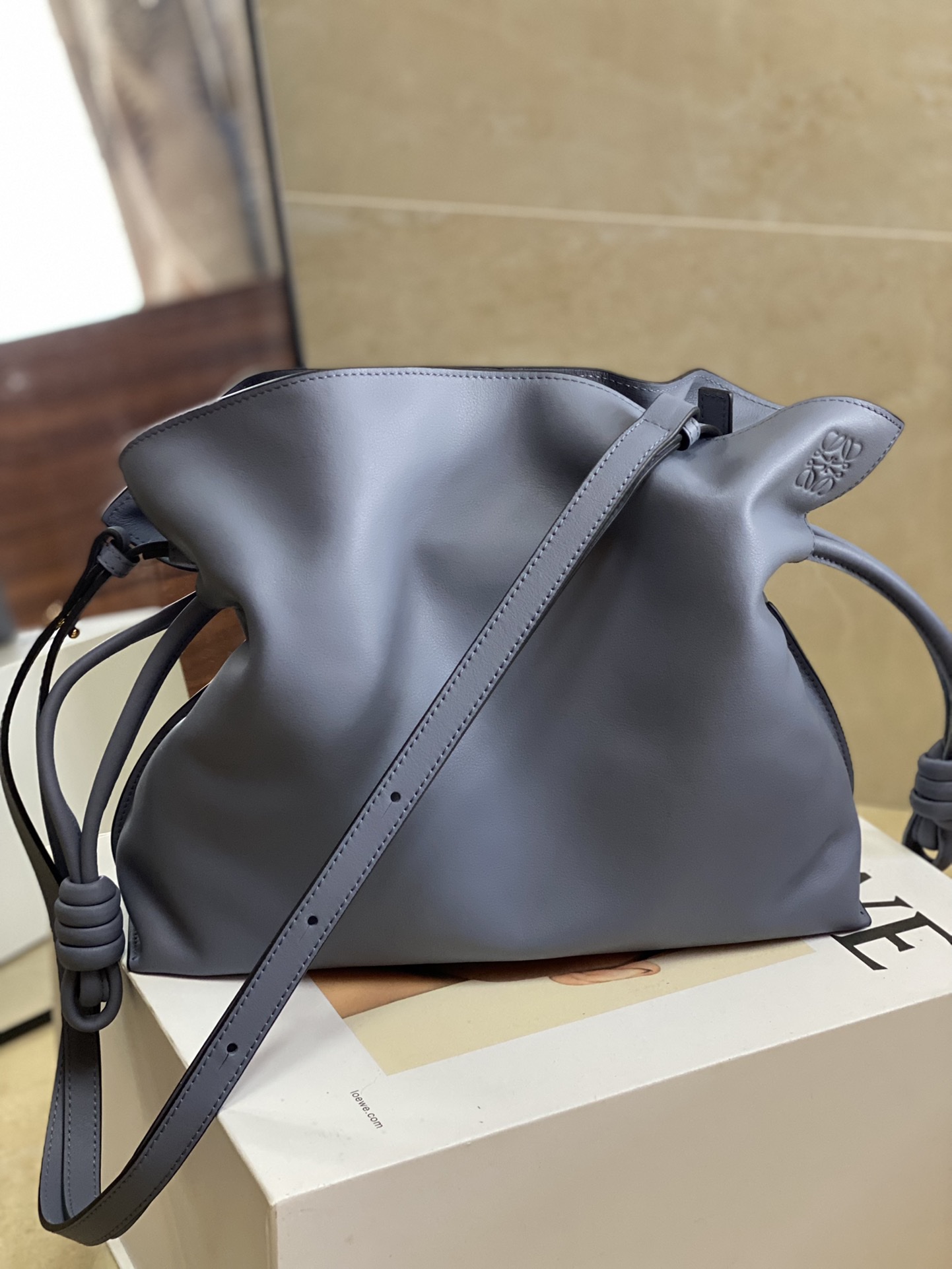 로에베 Loewe Flamenco 11046A 클러치 30cm