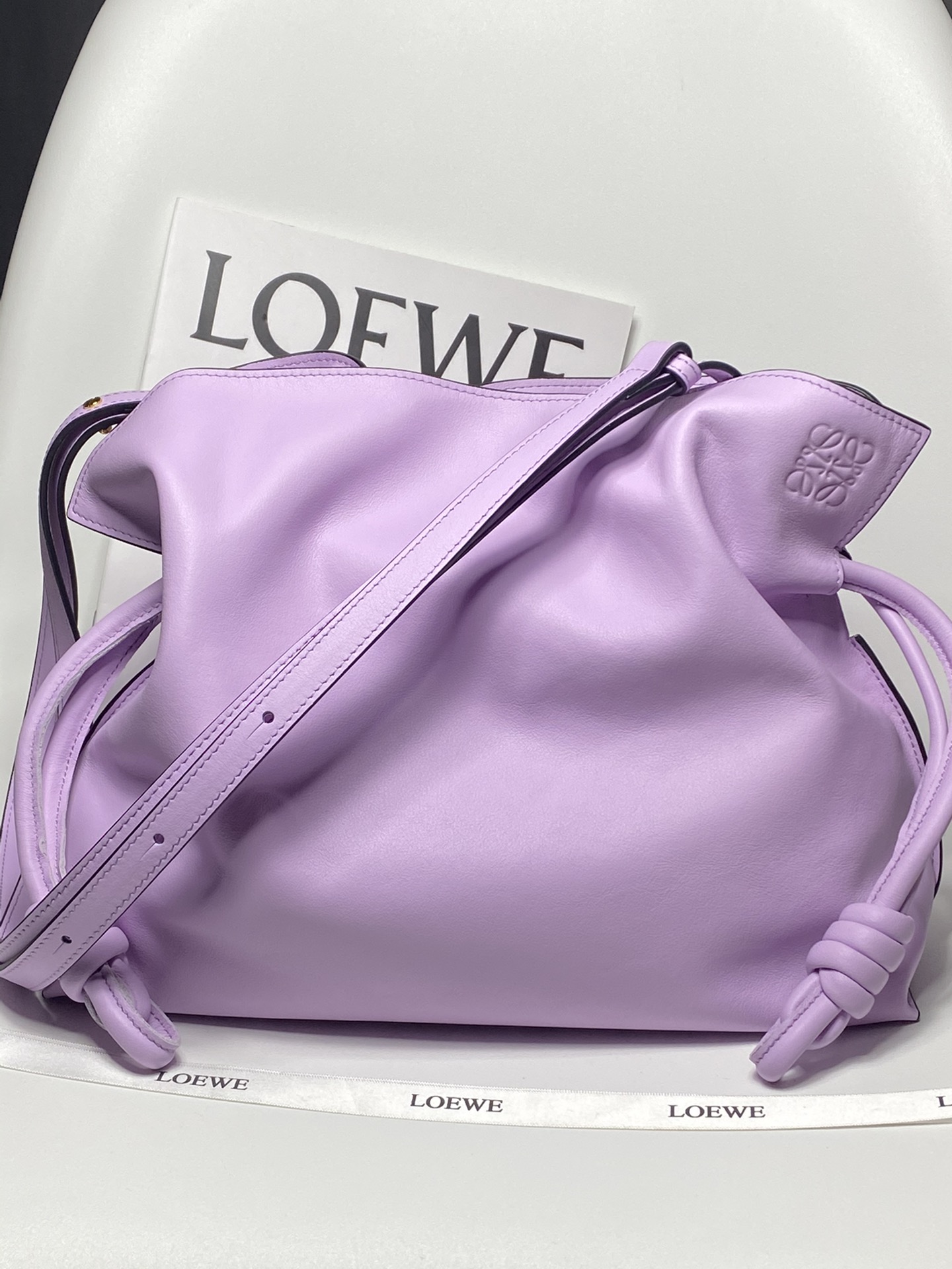 로에베 Loewe Flamenco 11046A 클러치 30cm