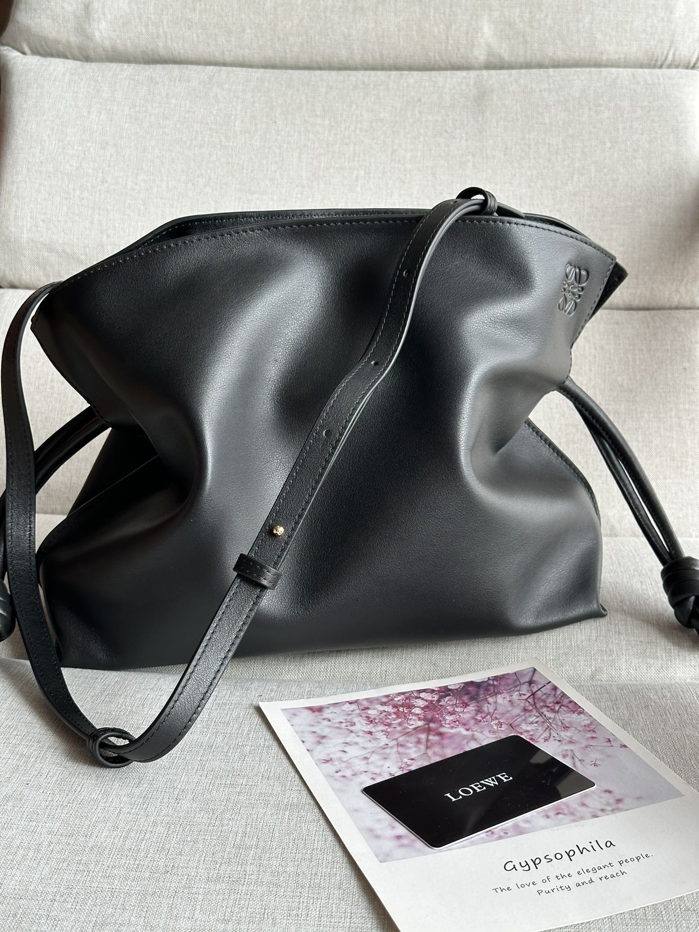 로에베 Loewe Mini Flamenco 11046S 클러치 23cm