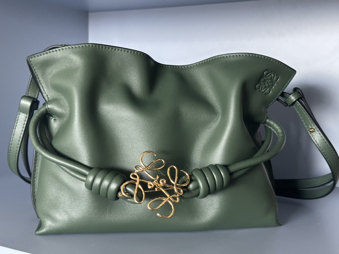 로에베 Loewe Mini Flamenco 11046S 클러치 23cm