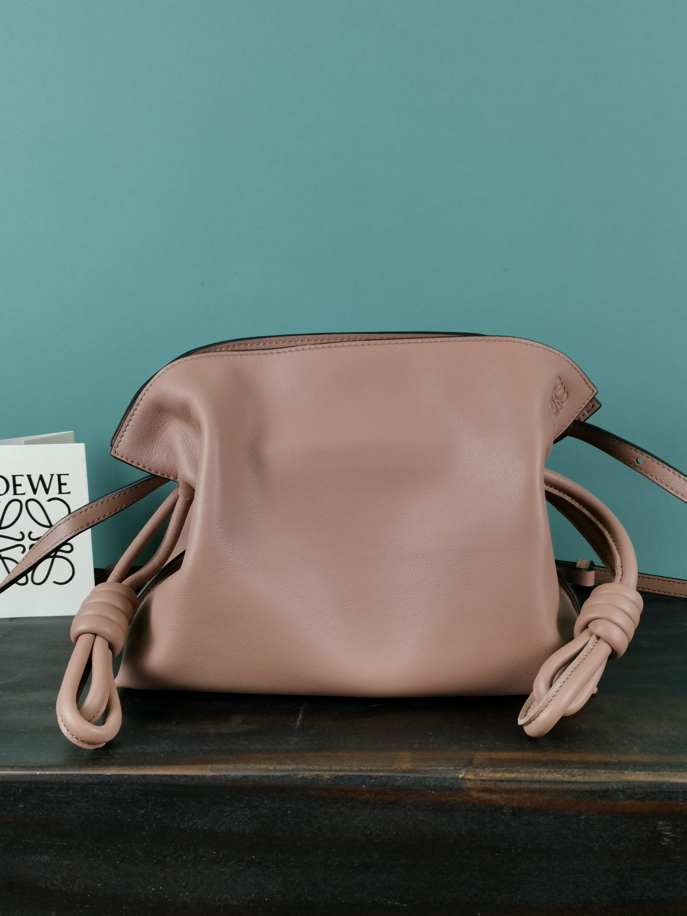 로에베 Loewe Mini Flamenco 11046S 클러치 23cm