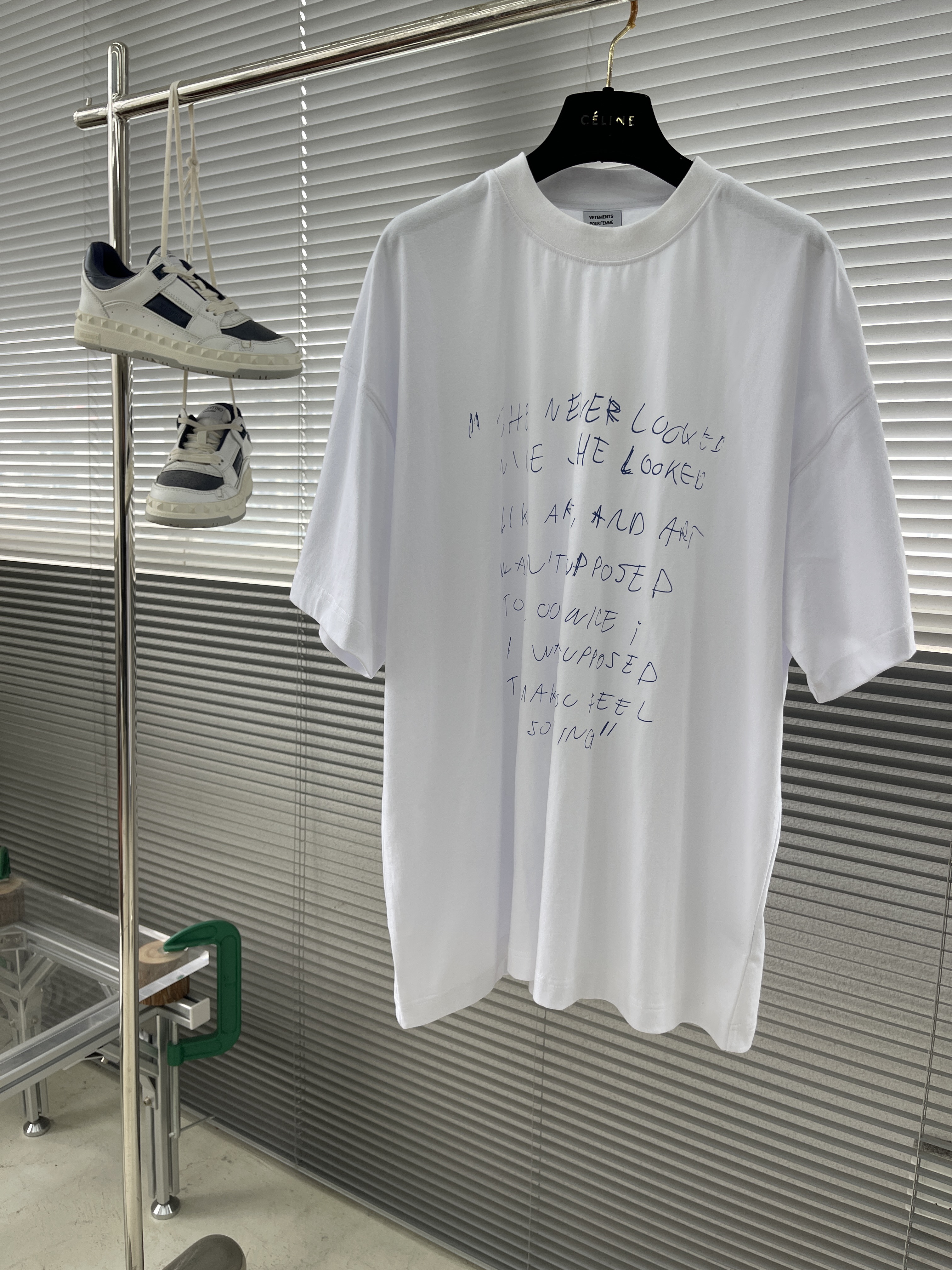 베트멍 Vetements 반팔 티셔츠