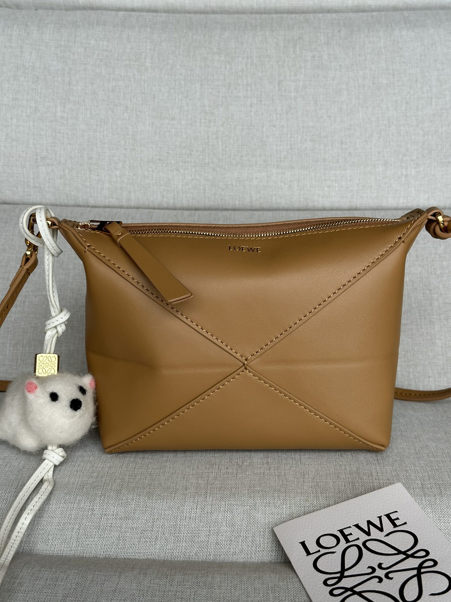 로에베 Loewe 9711 Puzzle Fold pouch Bag 23cm