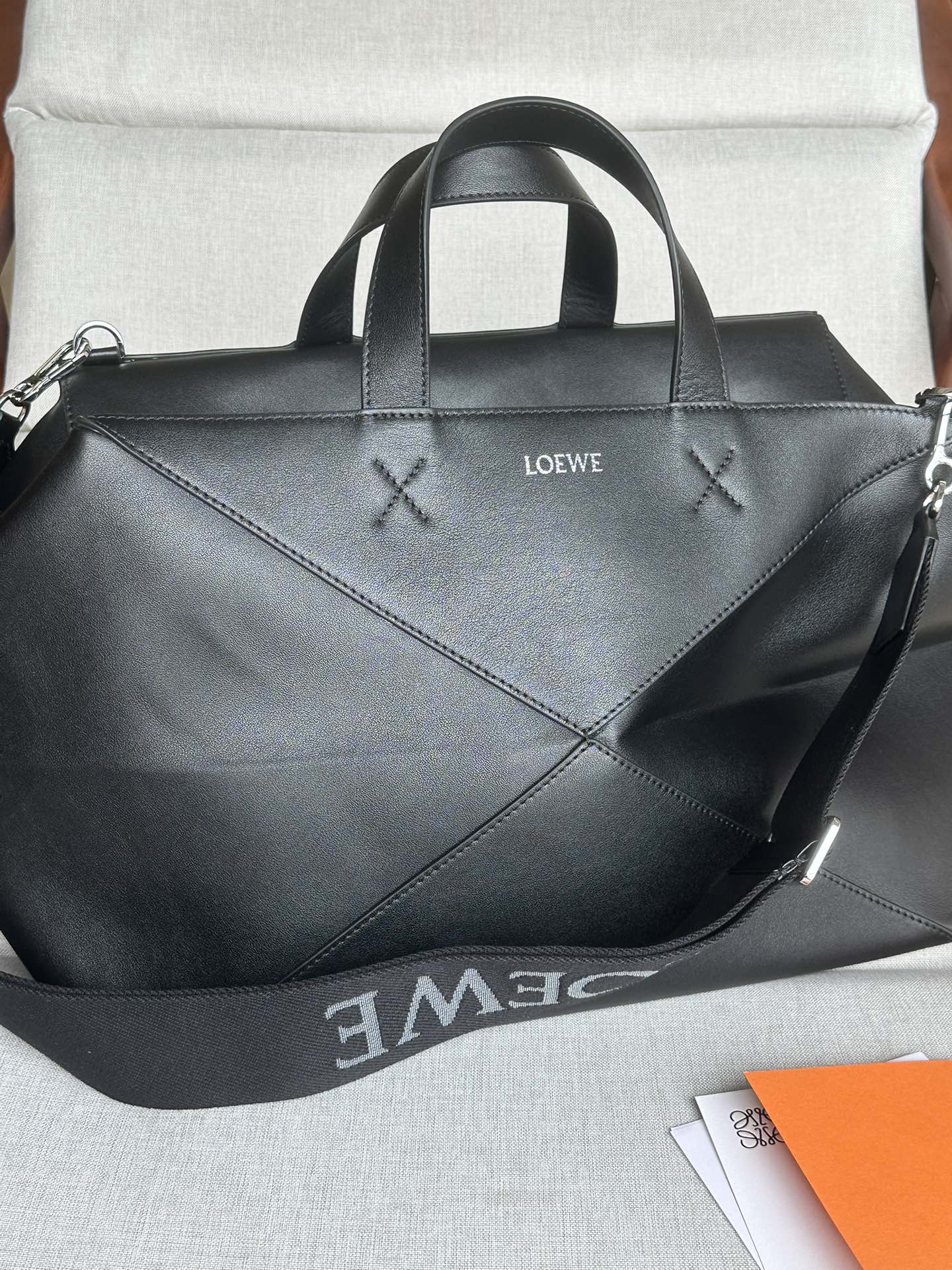 로에베 Loewe 0019 puzzle fold duffle 59cm