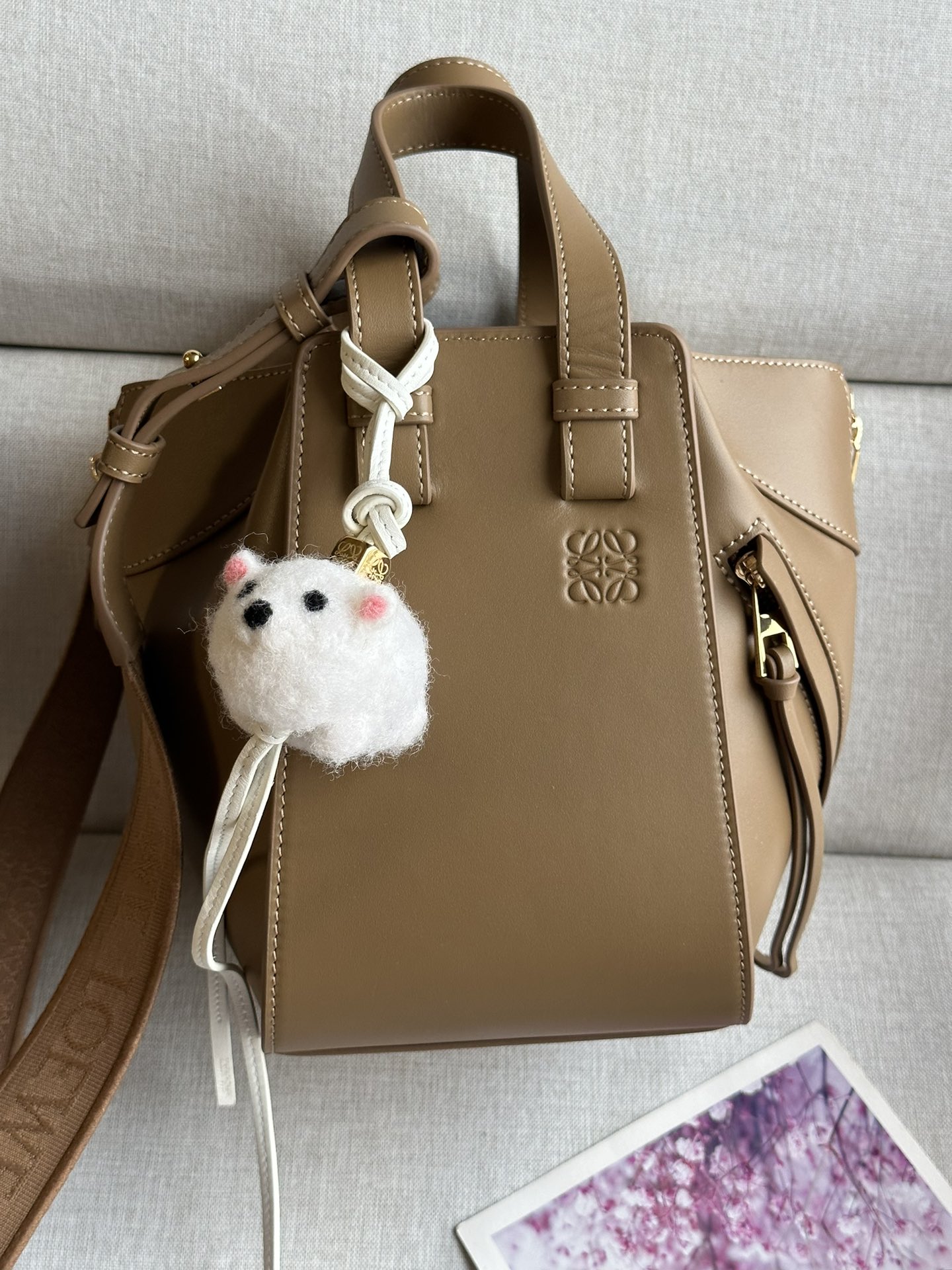 로에베 Loewe 7702 Hammock bag 19.5cm