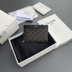 샤넬 CELINE 10B702BQ4.38N 카드 케이스 10.5CM